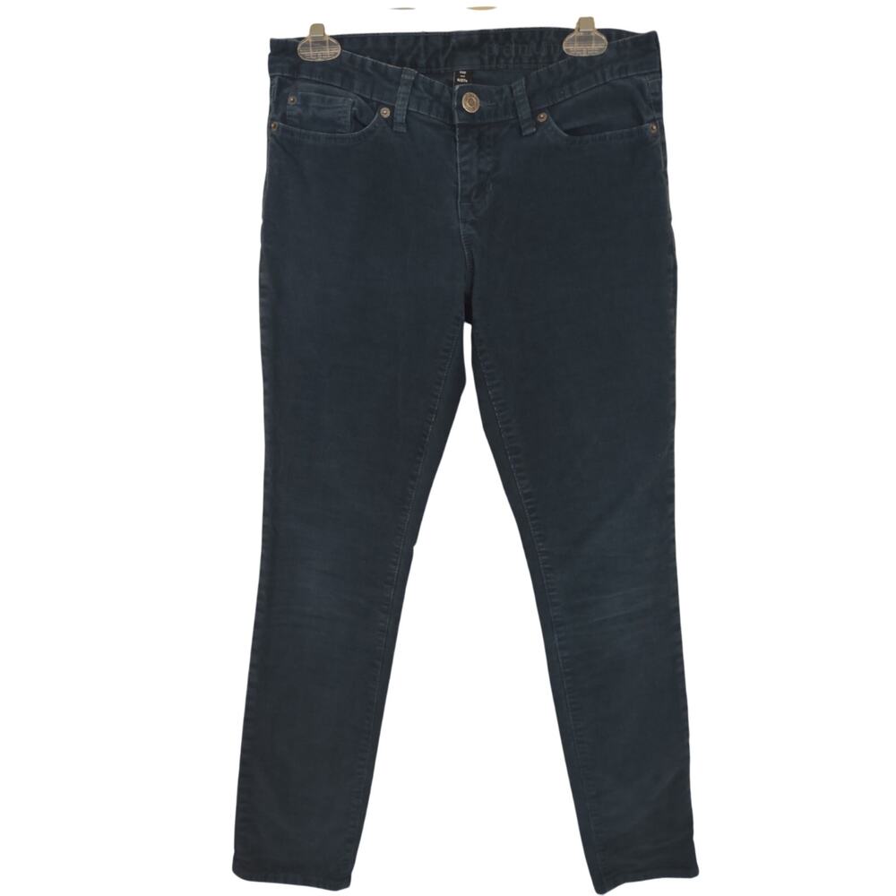 Gap 1969 Factory Blue Corduroy Skinny Pants 27 Classic Casual‎